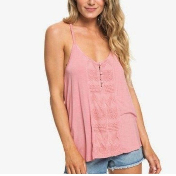 Roxy Light Pink Camisole Top - Picture 4 of 9